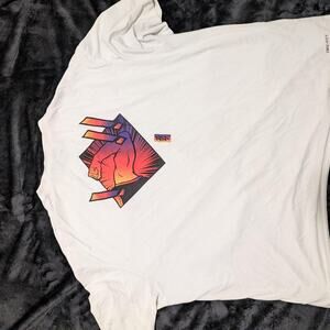 Jordan Sport Men's Dri-FIT Graphic T-Shirt White Colorful Logo Mens XL